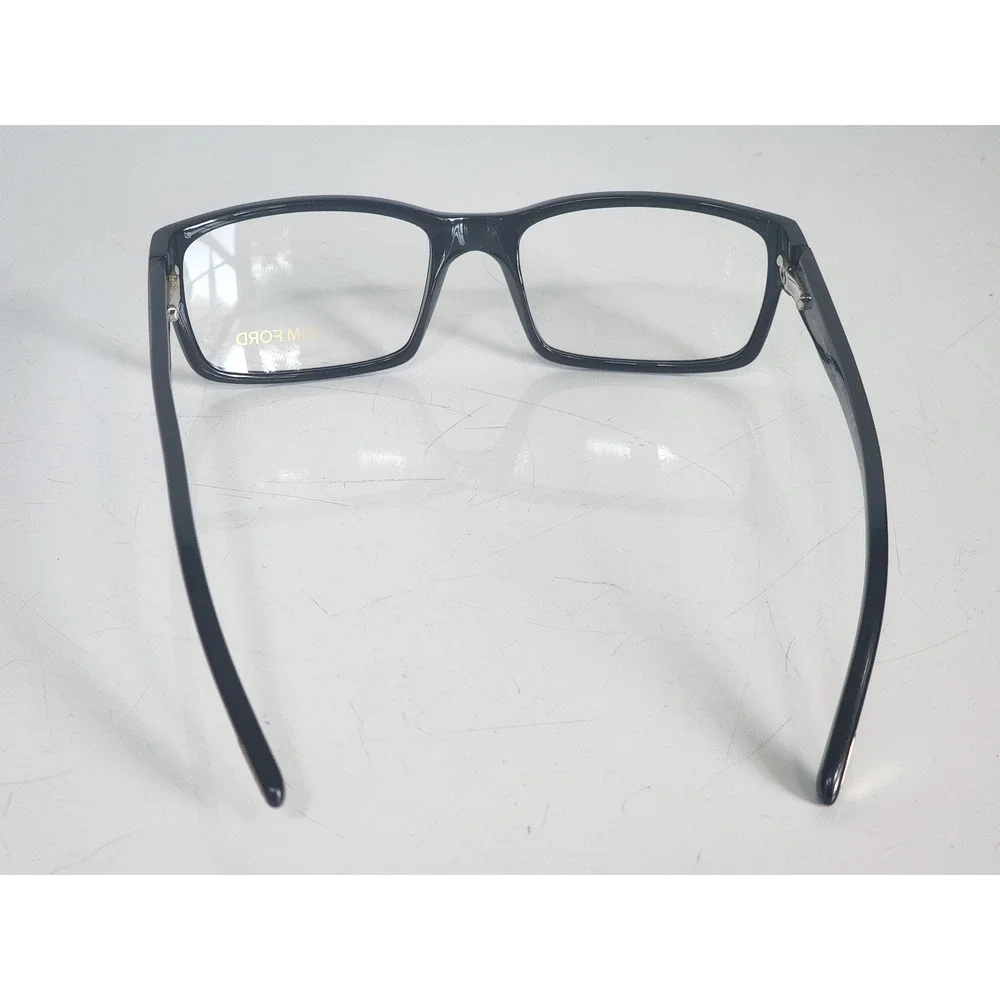 Tom Ford TF5013 B5 Black Rectangular Eyeglasses Frames 54-17-135 Italy